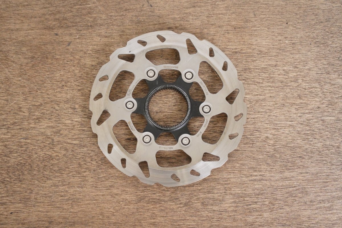 (1) 140mm Shimano SLX SM-RT70-SS Center Lock Disc Brake Rotor Road Gravel MTB