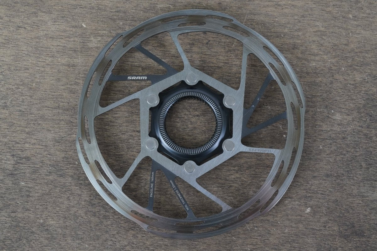 (1) 160mm SRAM PaceLine Center Lock Disc Brake Rotor