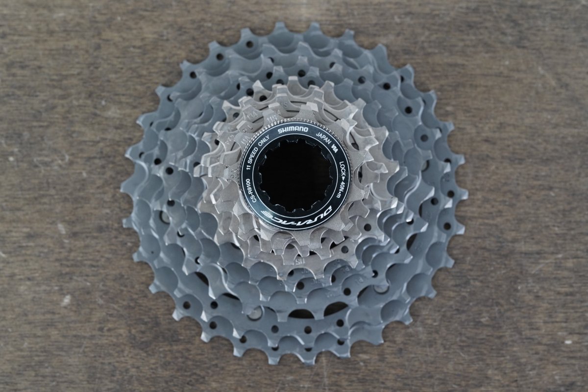 11-30T Shimano Dura-Ace CS-R9100 11 Speed Road Cassette 206g 9100