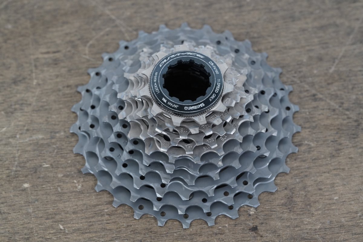 11-30T Shimano Dura-Ace CS-R9100 11 Speed Road Cassette 206g 9100