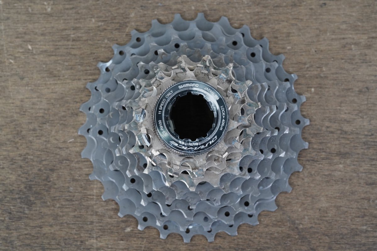11-30T Shimano Dura-Ace CS-R9100 11 Speed Road Cassette 207g 9100