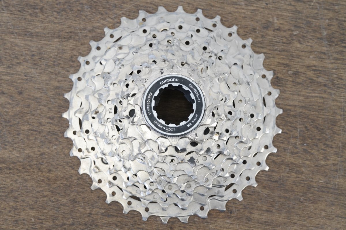 11-34T Shimano 105 CS-HG700 11 Speed Cassette 362g