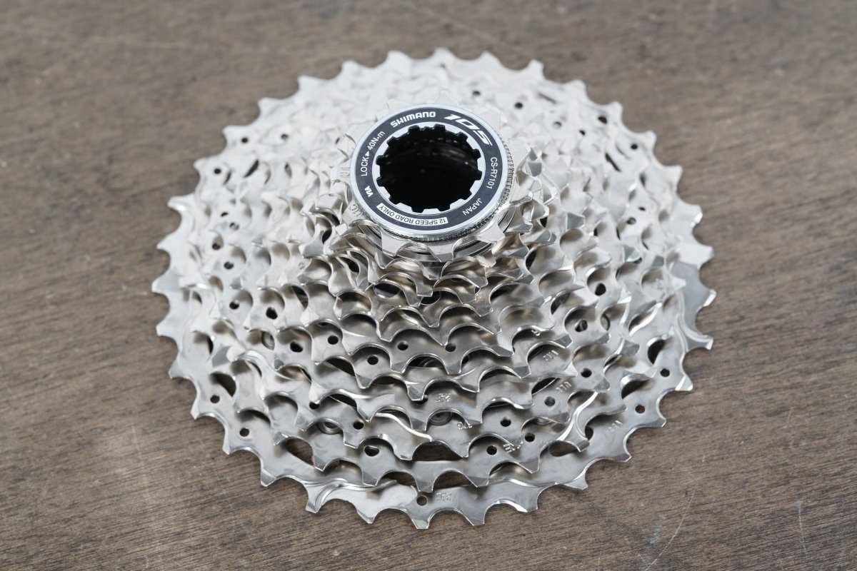 11-34T Shimano 105 CS-R7101 12 Speed Road Cassette 351g 7101