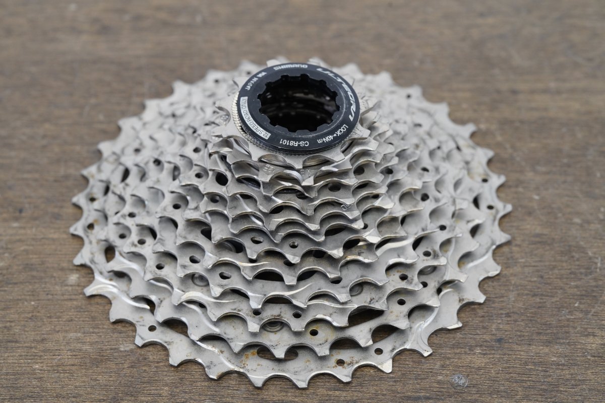 11-34T Shimano Ultegra CS-R8101 12 Speed Cassette 338g 8101 R8100