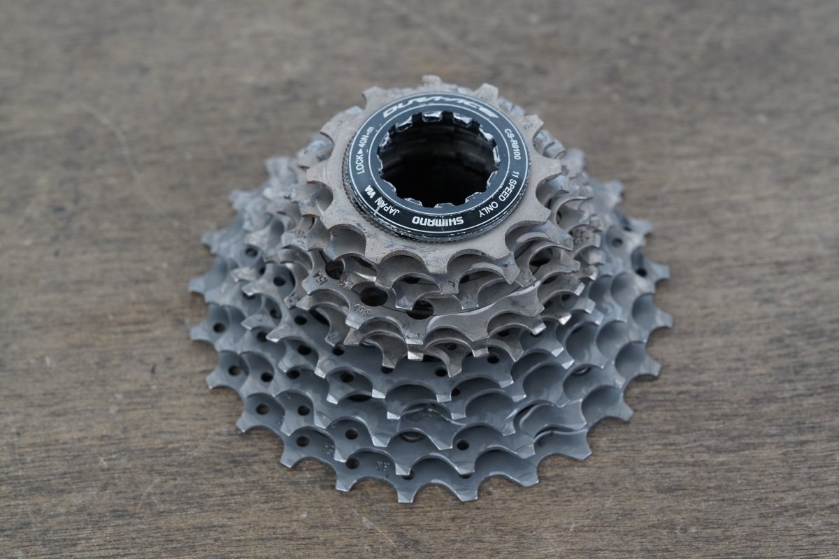 12-25T Shimano Dura-Ace CS-R9100 11 Speed Road Cassette 190g 9100