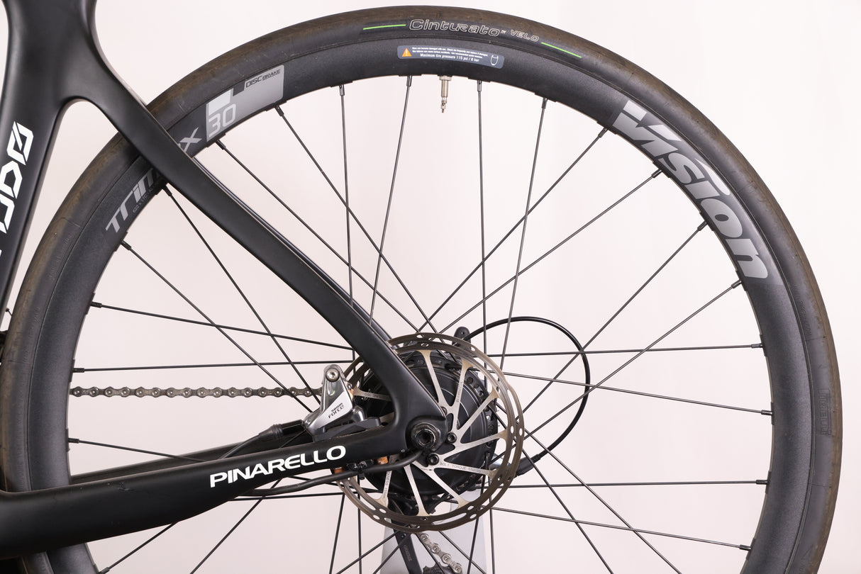 47cm Pinarello Dyodo SRAM Force 22 11 Speed Vision Carbon Disc Brake Road E-Bike