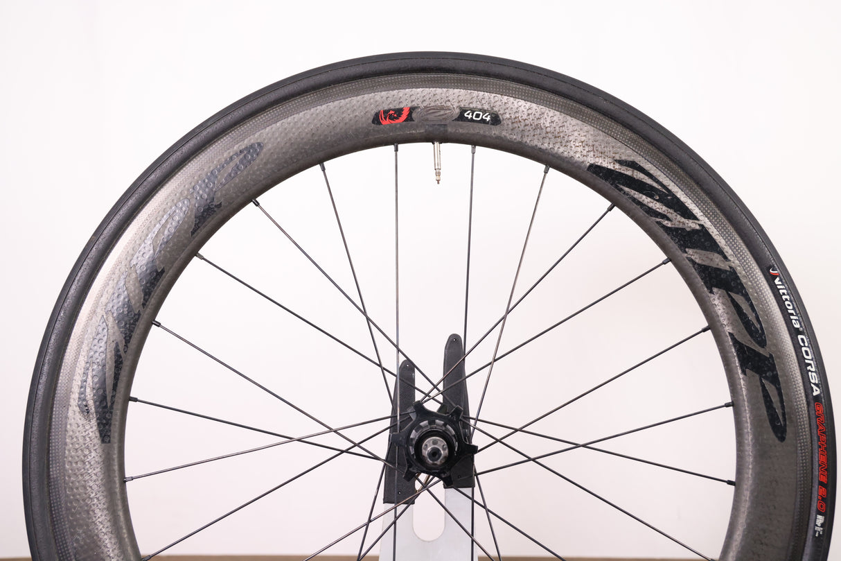 Zipp 404 Firecrest 77/177 Carbon Clincher Rim Brake Wheelset 11 Speed