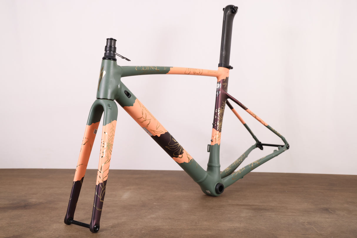 52cm Specialized Allez Sprint Forest Fire Alloy Disc Brake Road Frameset