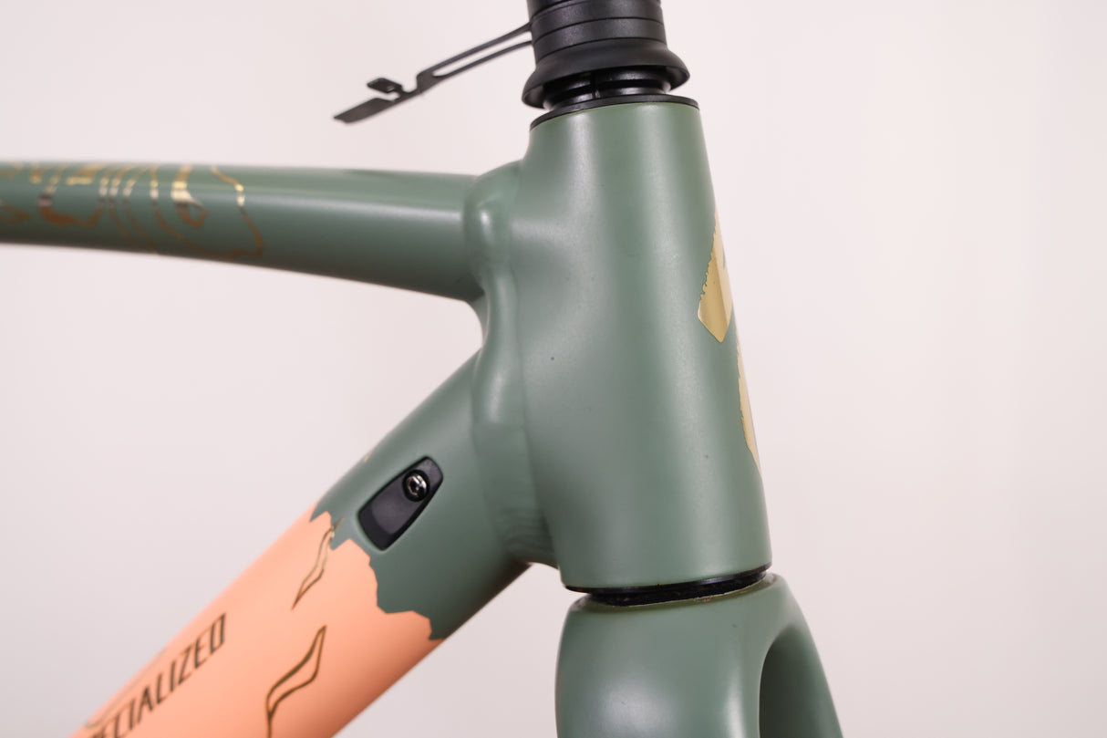 52cm Specialized Allez Sprint Forest Fire Alloy Disc Brake Road Frameset