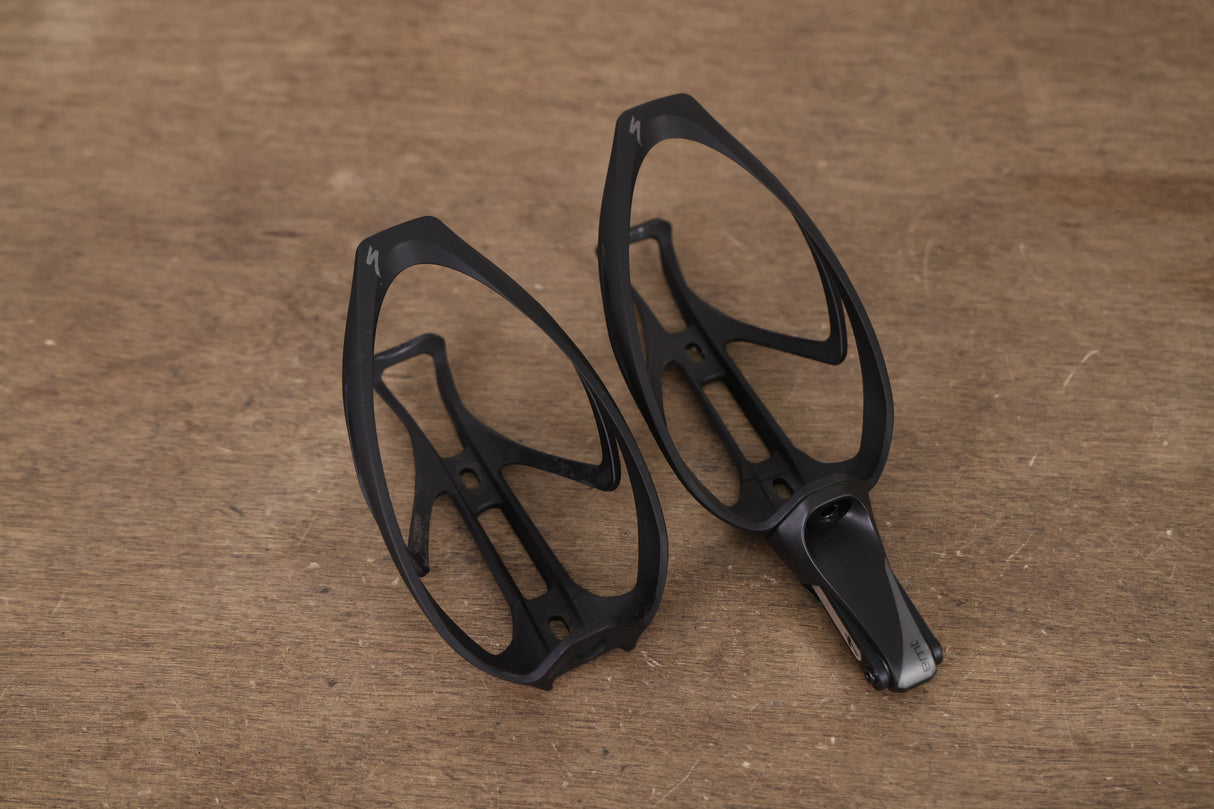 (2) Specialized Rib Cage II Water Bottle Cages + Multitool 143g