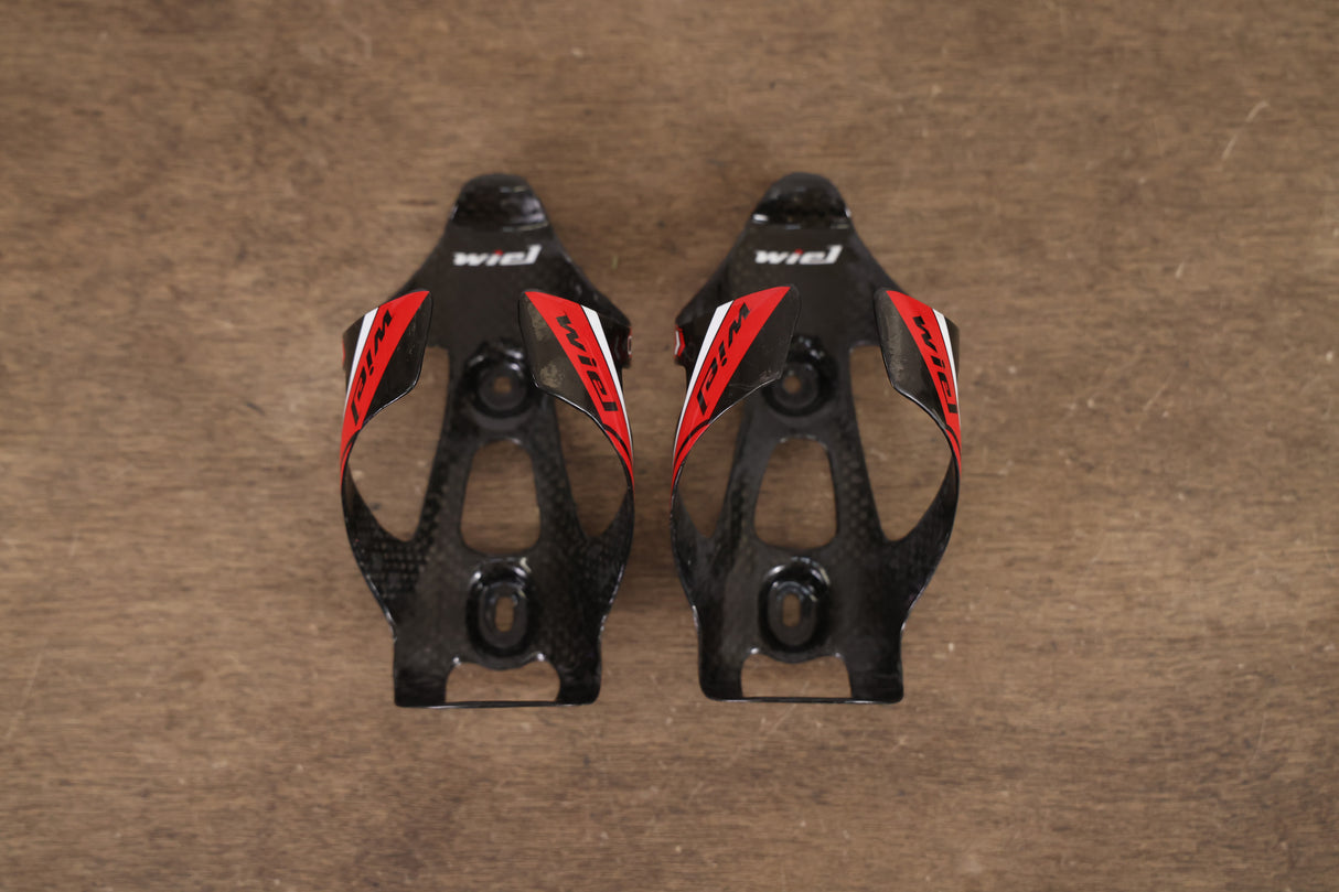 (2) Wiel Carbon Water Bottle Cages 51g