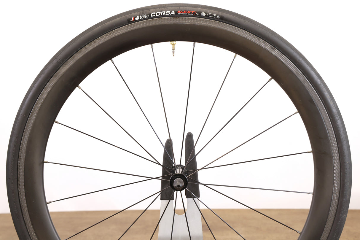 Carbon-Ti X-Hub Carbon Tubeless Rim Brake Road Wheelset SRAM XDR 12 Speed