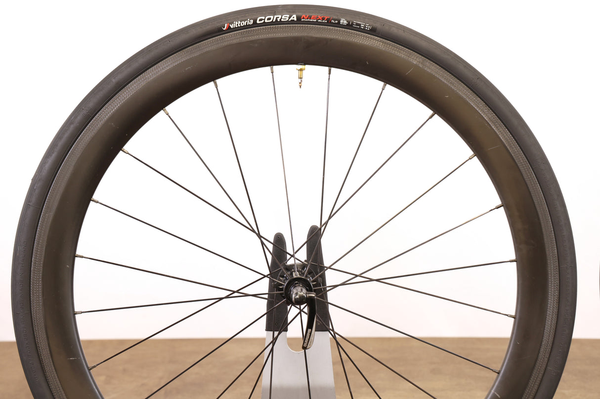 Carbon-Ti X-Hub Carbon Tubeless Rim Brake Road Wheelset SRAM XDR 12 Speed