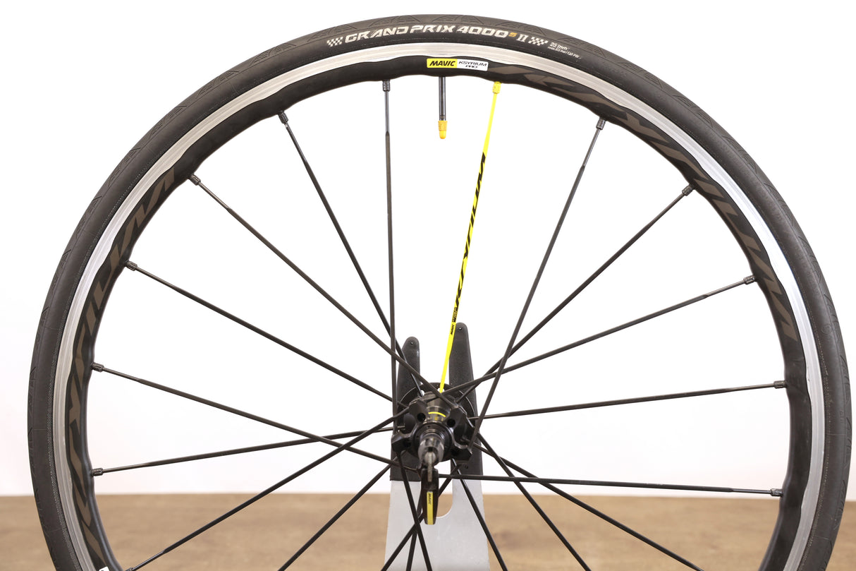 Mavic Ksyrium Pro Alloy Clincher Rim Brake Wheelset Shimano/SRAM 11 Speed