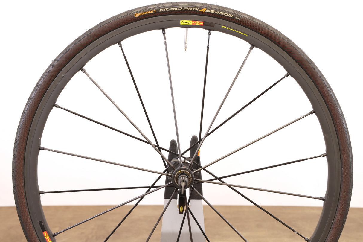 Mavic Ksyrium SLR Alloy Clincher Rim Brake Wheelset Shimano/SRAM 11 Speed