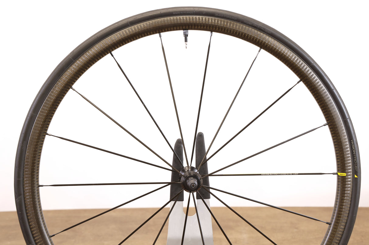 Mavic Ksyrium Pro Carbon SL UST Tubeless Rim Brake Wheelset Shimano/SRAM 11 Speed