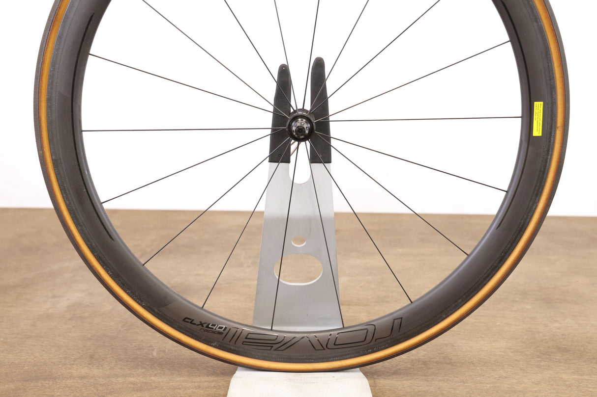 Roval CLX 40 Rapide Carbon Clincher Rim Brake Wheelset Shimano/SRAM 11 CLX40