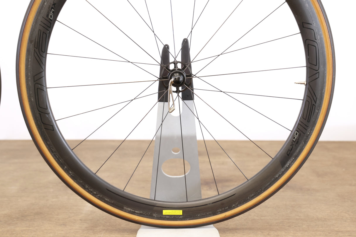 Roval CLX 40 Rapide Carbon Clincher Rim Brake Wheelset Shimano/SRAM 11 CLX40