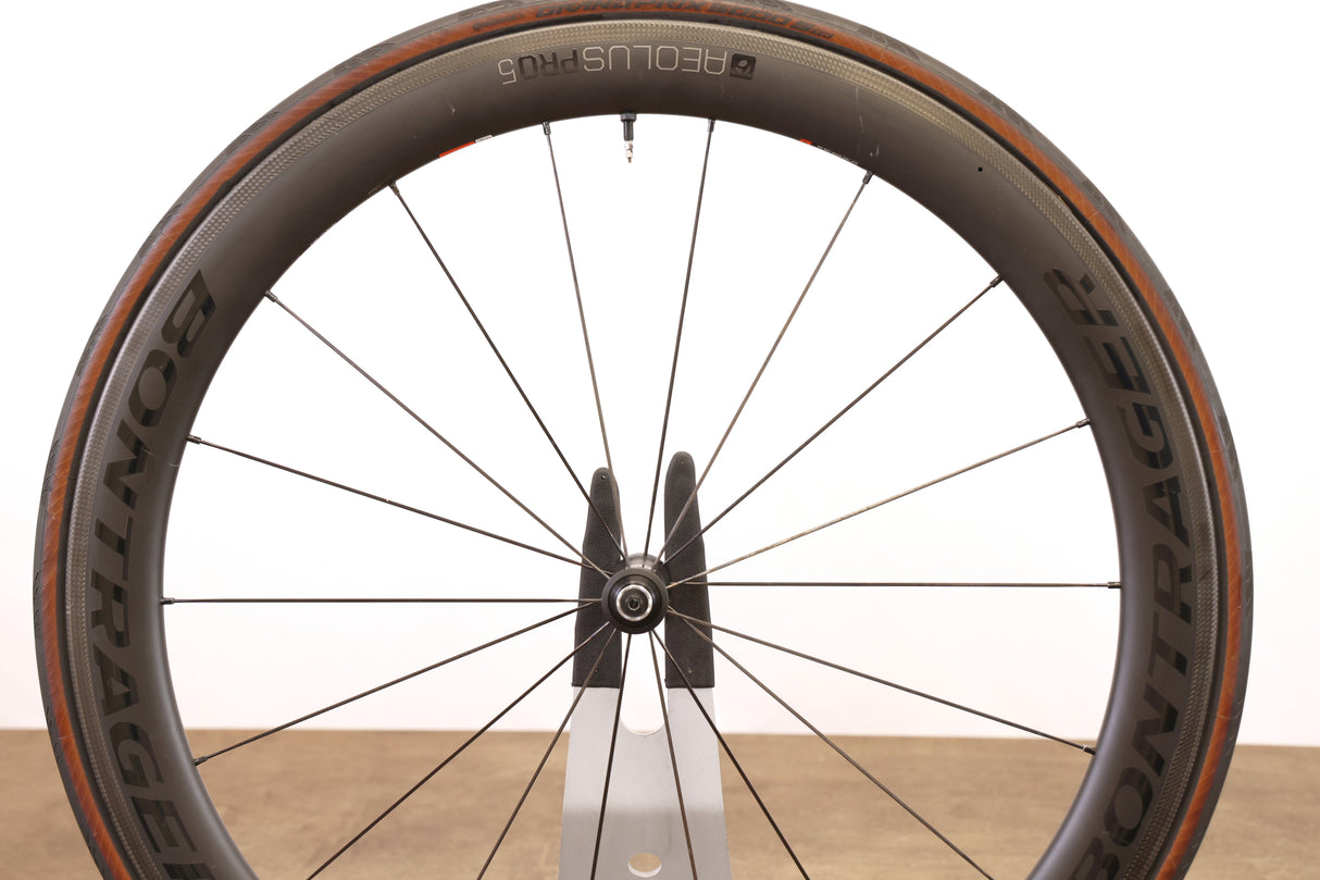 Bontrager Aeolus Pro 5 TLR Carbon Tubeless Clincher Rim Brake Wheelset 11 Speed