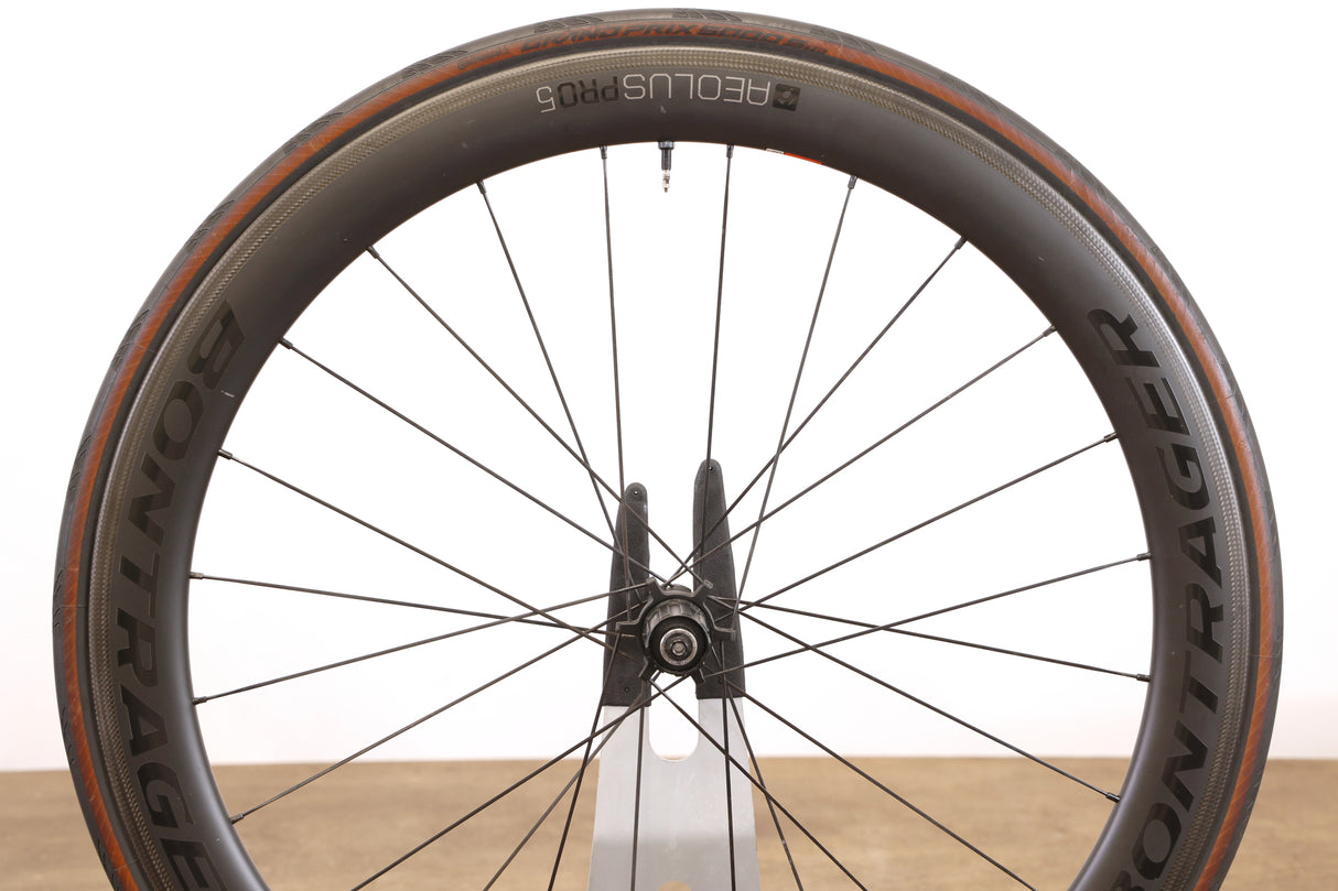 Bontrager Aeolus Pro 5 TLR Carbon Tubeless Clincher Rim Brake Wheelset 11 Speed