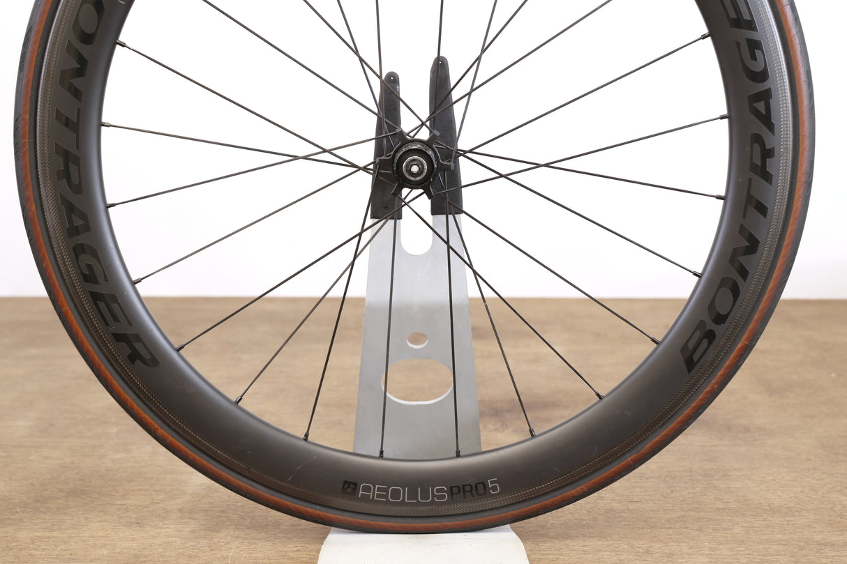 Bontrager Aeolus Pro 5 TLR Carbon Tubeless Clincher Rim Brake Wheelset 11 Speed