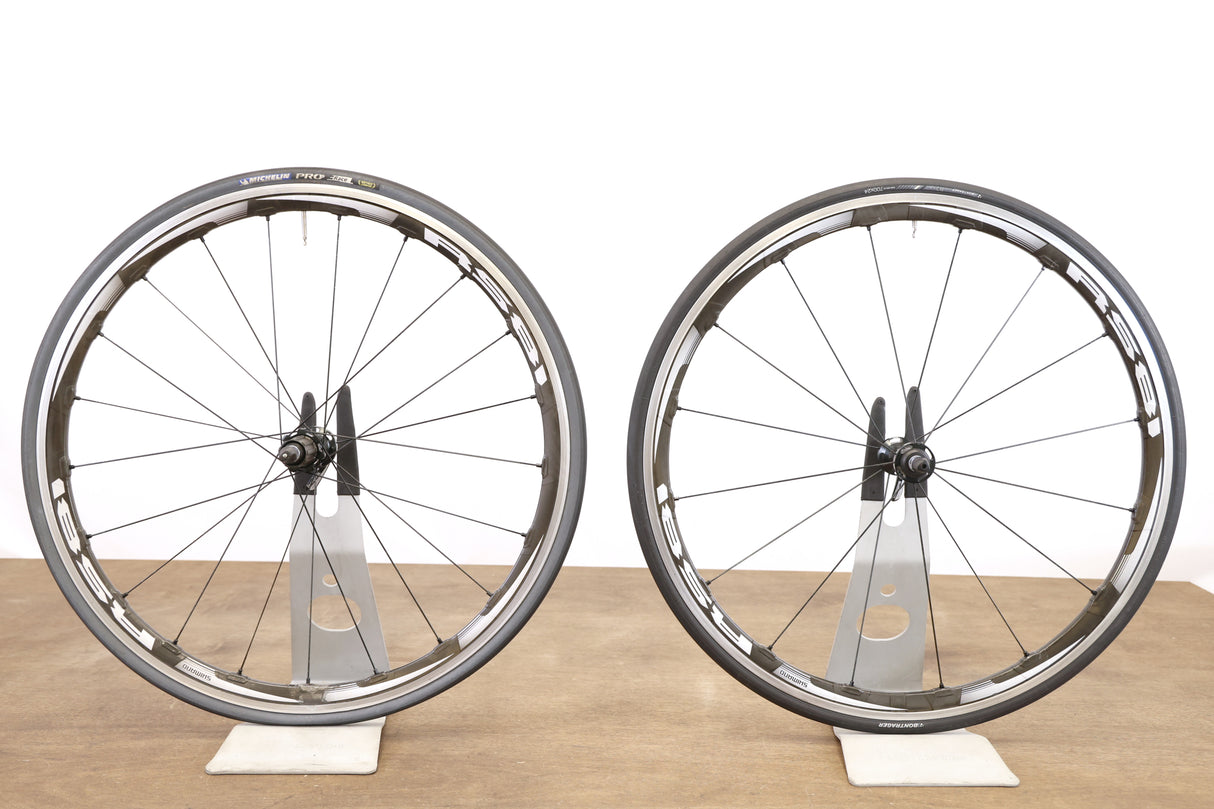 Shimano WH-RS81 C35 Carbon Alloy Clincher Rim Brake Wheelset 11 Speed