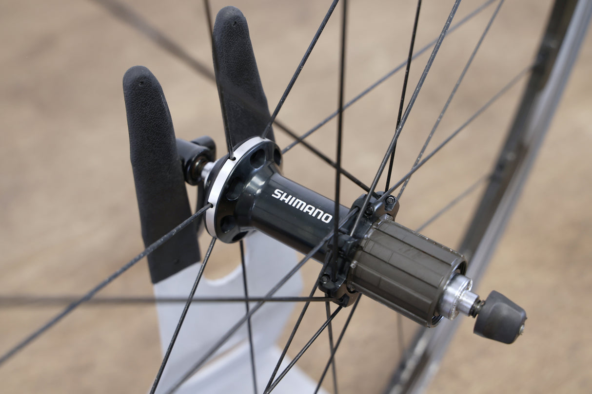 Shimano WH-RS81 C35 Carbon Alloy Clincher Rim Brake Wheelset 11 Speed