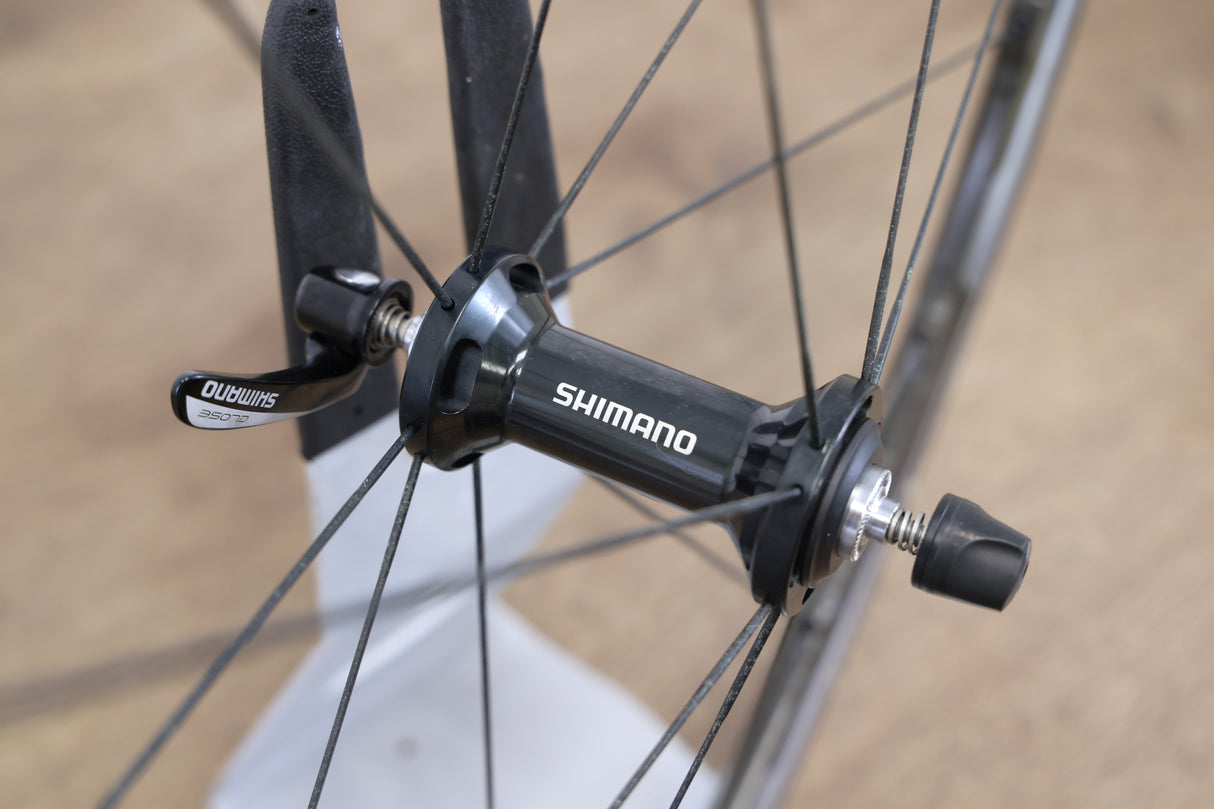 Shimano WH-RS81 C35 Carbon Alloy Clincher Rim Brake Wheelset 11 Speed