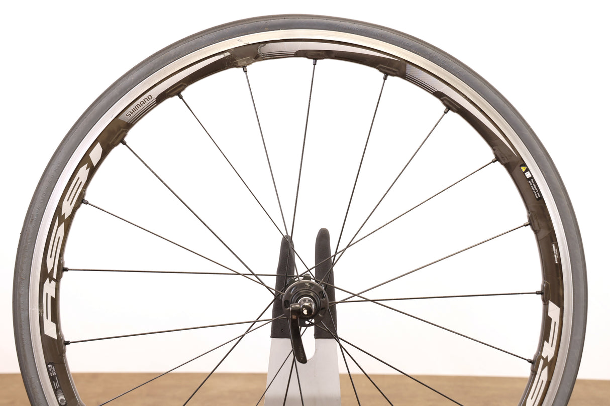 Shimano WH-RS81 C35 Carbon Alloy Clincher Rim Brake Wheelset 11 Speed