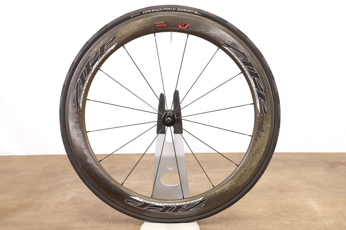 FRONT Zipp 404 Firecrest 88/188 Clincher Carbon Rim Brake Wheel