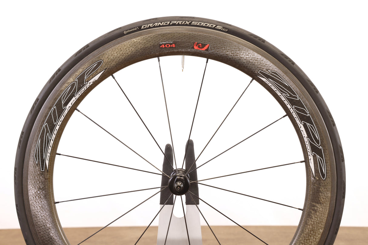 FRONT Zipp 404 Firecrest 88/188 Clincher Carbon Rim Brake Wheel
