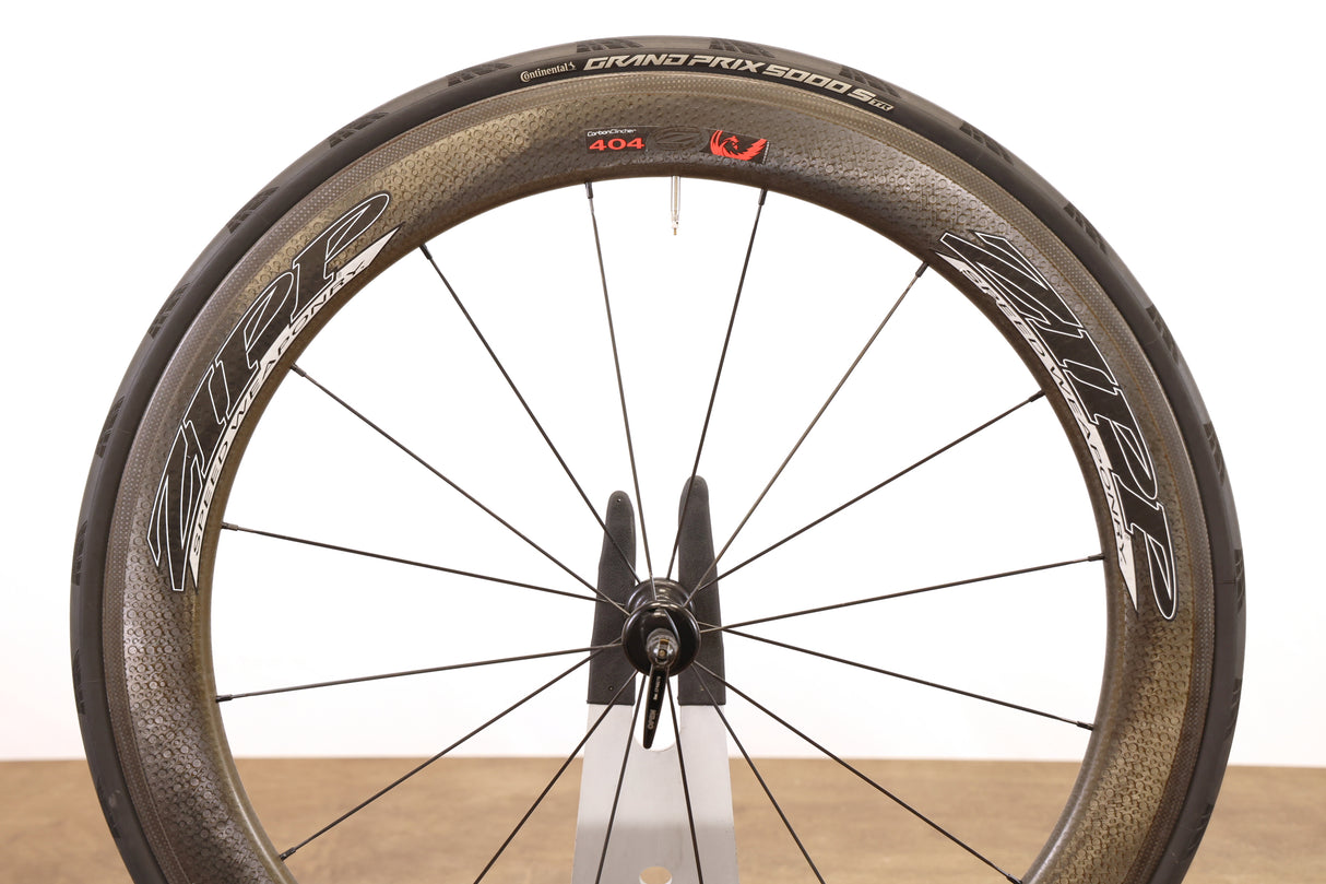 FRONT Zipp 404 Firecrest 88/188 Clincher Carbon Rim Brake Wheel