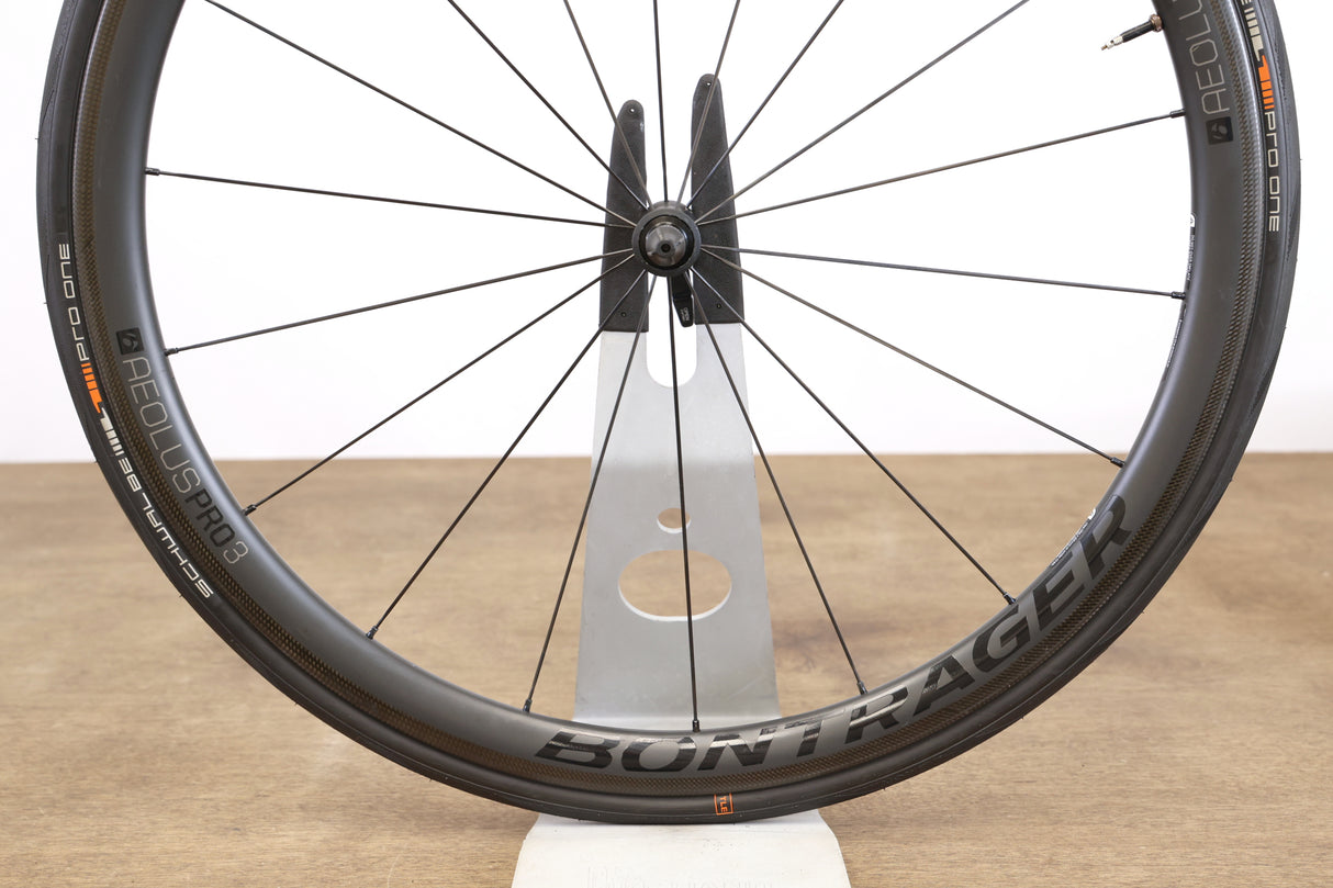Bontrager Aeolus Pro 3 TLR Carbon Tubeless Clincher Rim Brake Wheelset 11 Speed