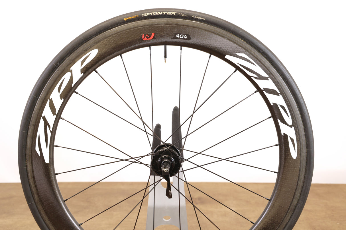 REAR Zipp 404 Firecrest 88/188 Tubular Carbon Rim Brake Wheel 11 Speed