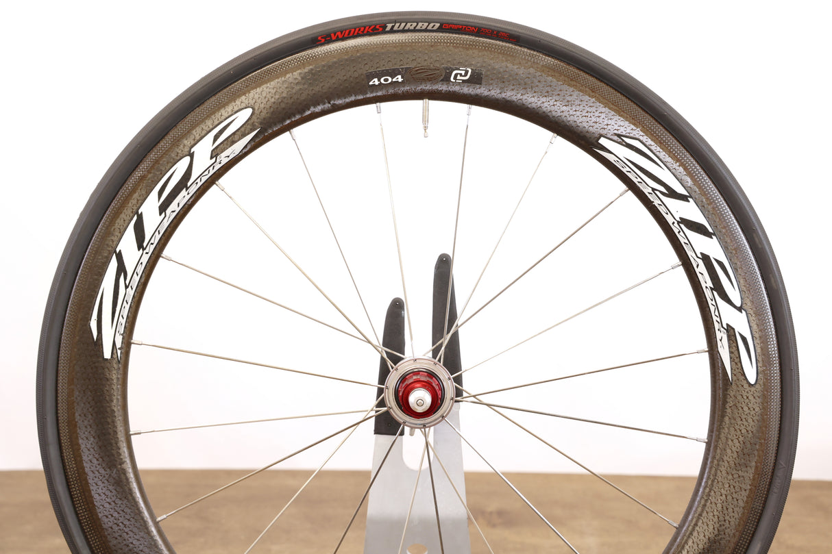 Zipp 404 88/188 Carbon Clincher Rim Brake Wheelset 11 Speed