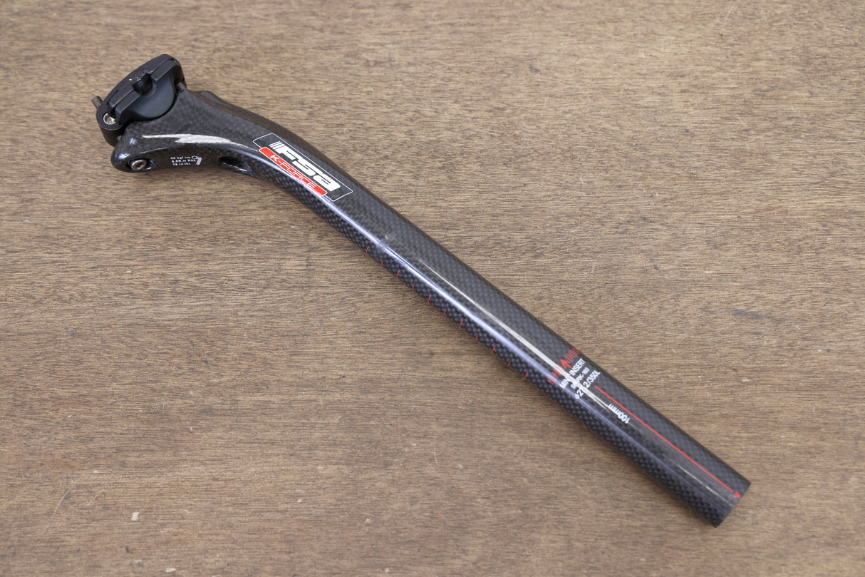 27.2mm FSA K-Force Light Carbon Setback Road Seatpost