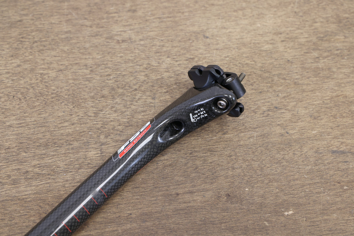 27.2mm FSA K-Force Light Carbon Setback Road Seatpost