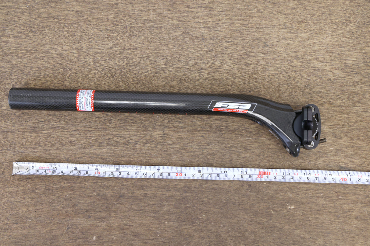27.2mm FSA K-Force Light Carbon Setback Road Seatpost