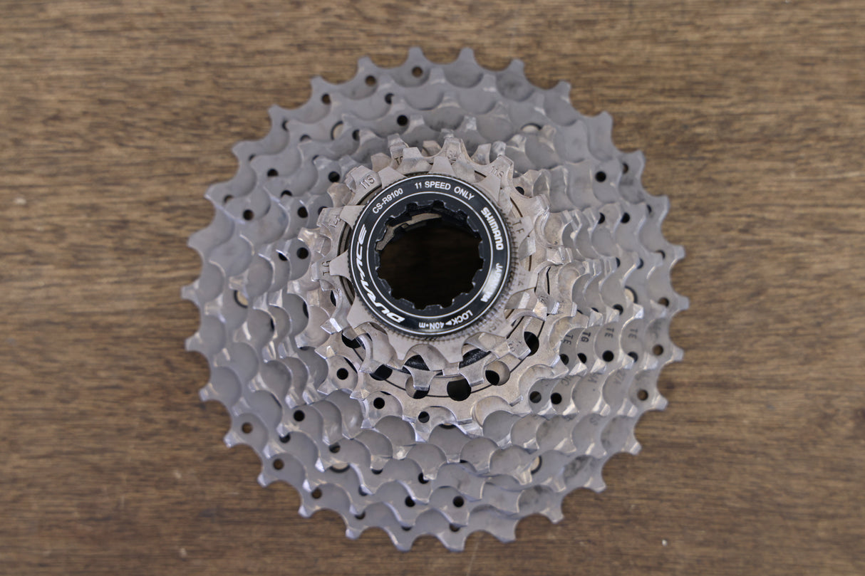 11-30T Shimano Dura-Ace CS-R9100 11 Speed Road Cassette 206g 9100
