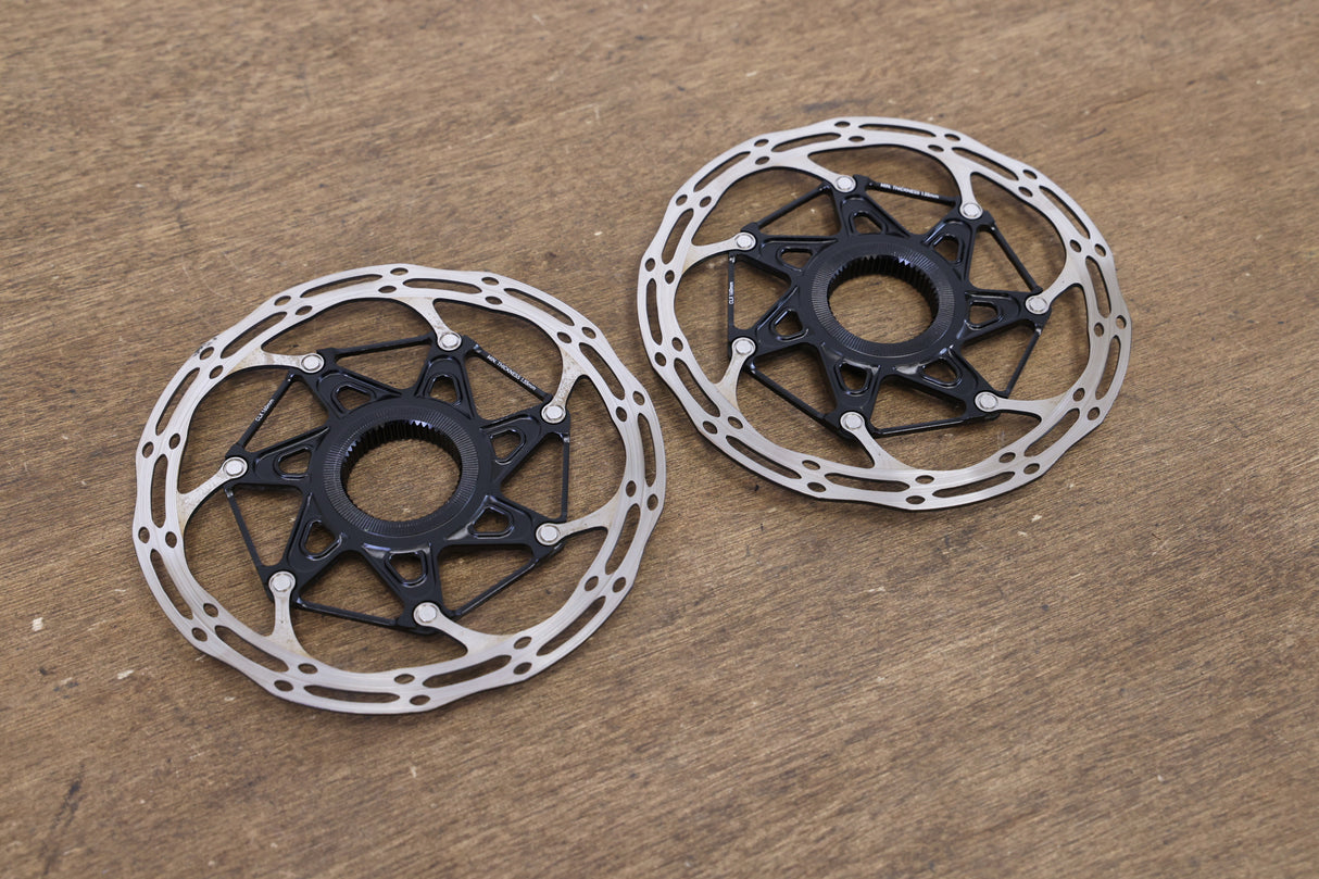 (2) 160mm SRAM Centerline CLX Center Lock Disc Brake Rotors