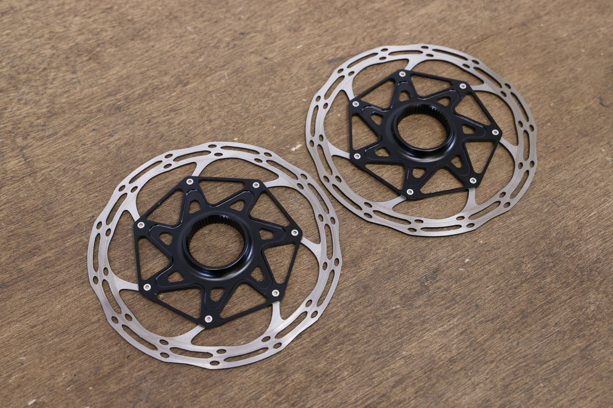 (2) 160mm SRAM Centerline CLX Center Lock Disc Brake Rotors