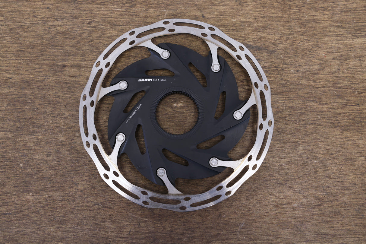 (2) 160mm SRAM CenterLine CLX-R Center Lock Disc Brake Rotors
