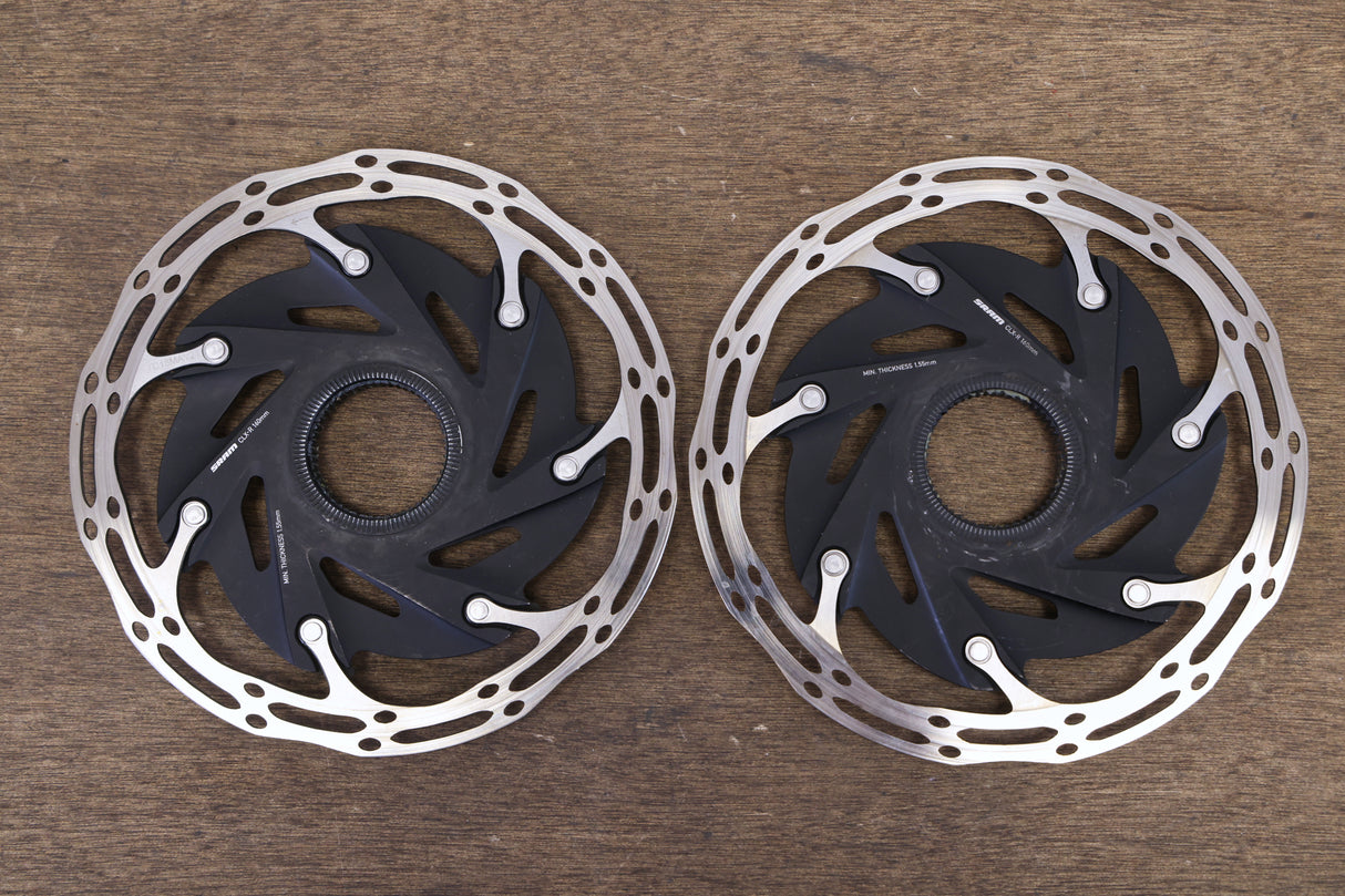 (2) 160mm SRAM CenterLine CLX-R Center Lock Disc Brake Rotors