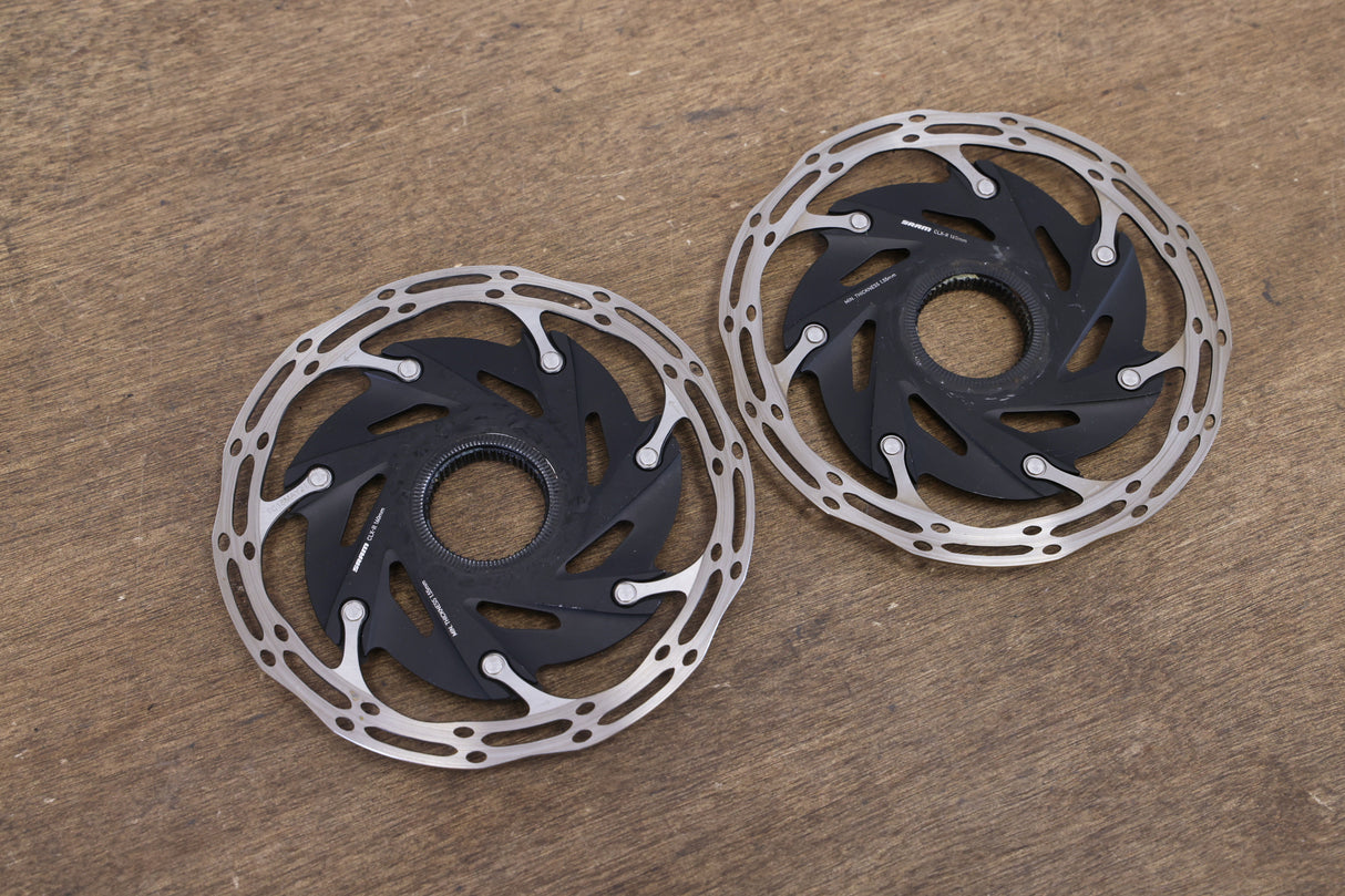 (2) 160mm SRAM CenterLine CLX-R Center Lock Disc Brake Rotors
