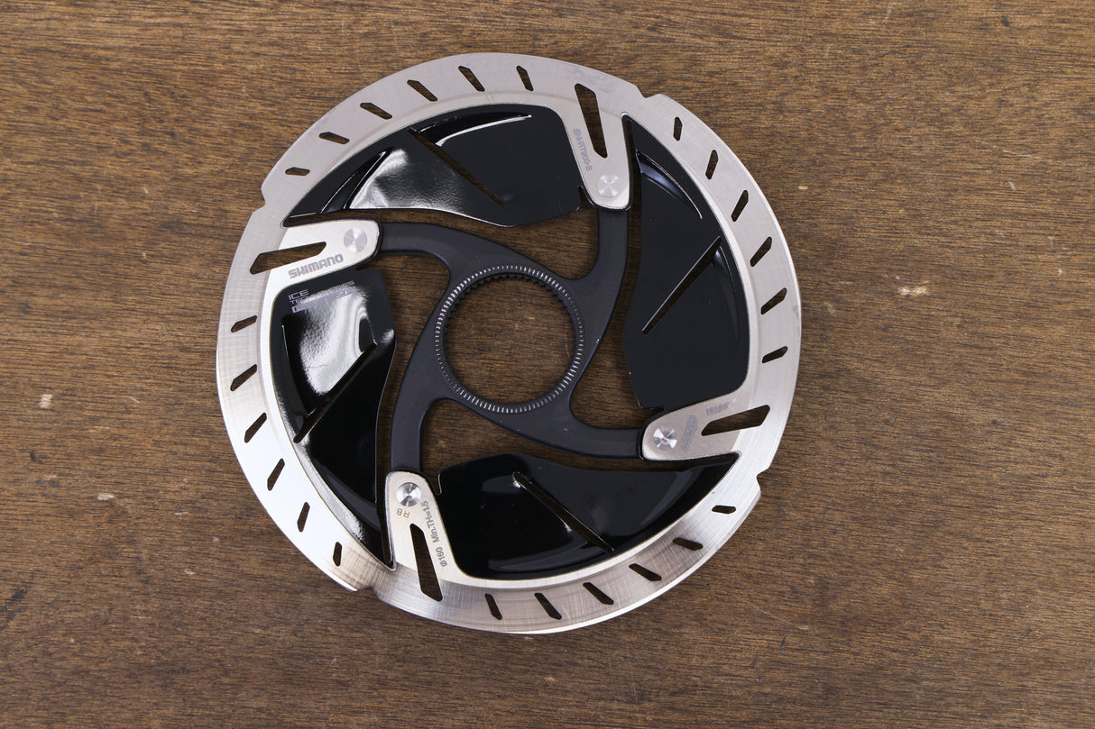 (2) 160mm/140mm Shimano Dura-Ace SM-RT900 Center Lock Disc Brake Rotors