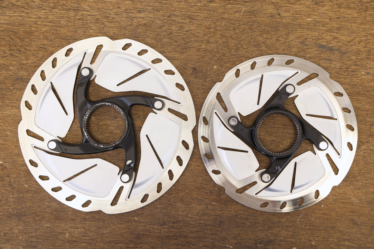 (2) 140mm/160mm Shimano Ultegra SM-RT800 Center Lock Disc Brake Rotors RT 800