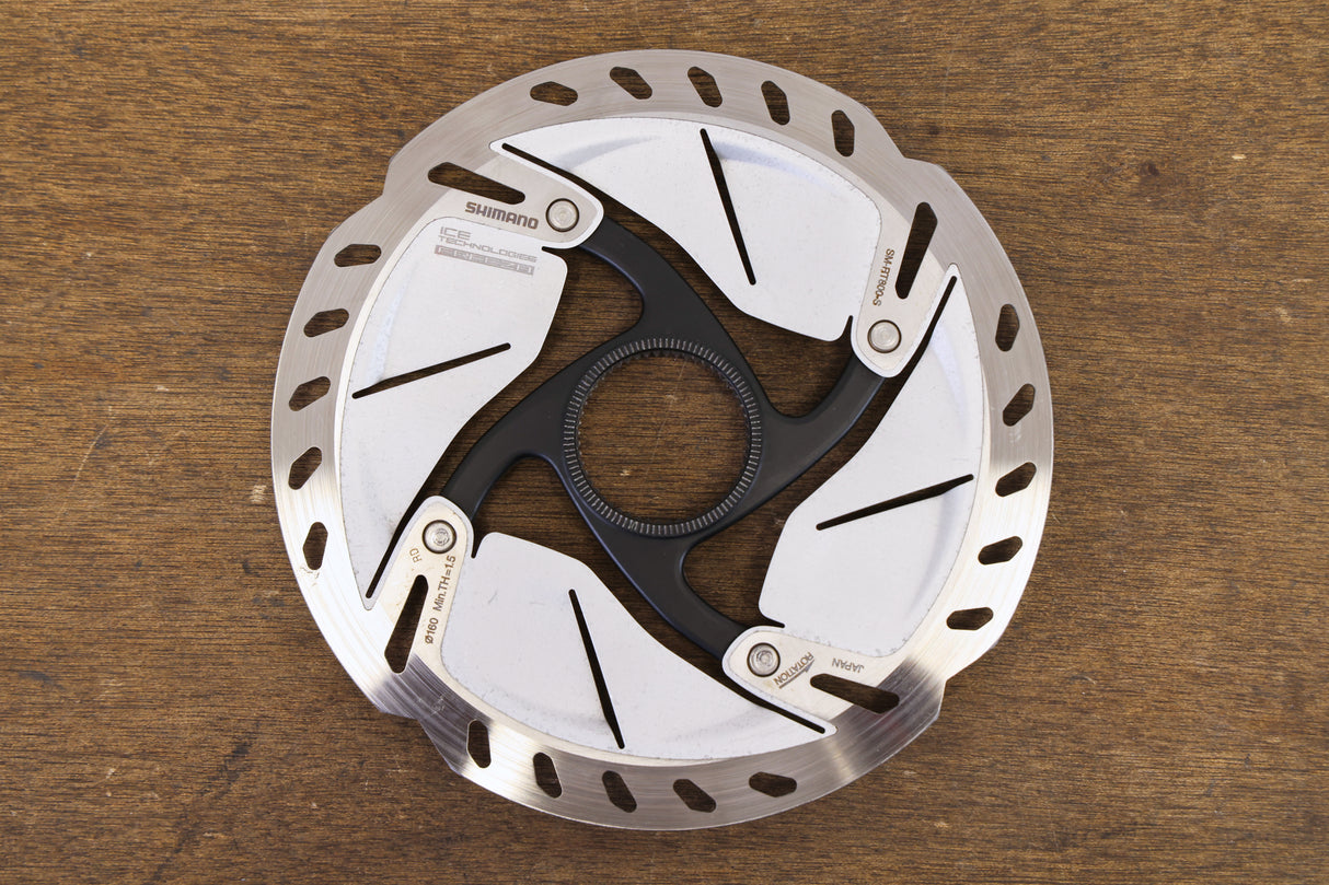 (2) 140mm/160mm Shimano Ultegra SM-RT800 Center Lock Disc Brake Rotors RT 800