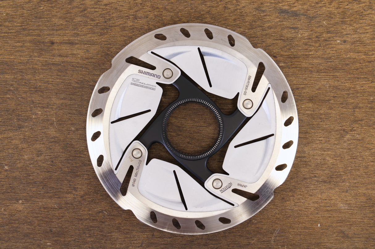 (2) 140mm/160mm Shimano Ultegra SM-RT800 Center Lock Disc Brake Rotors RT 800