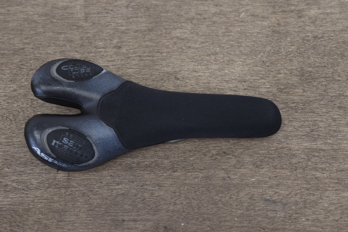 125mm Selle San Marco Aspide Triathlon Gel Titanium Rail Road Saddle
