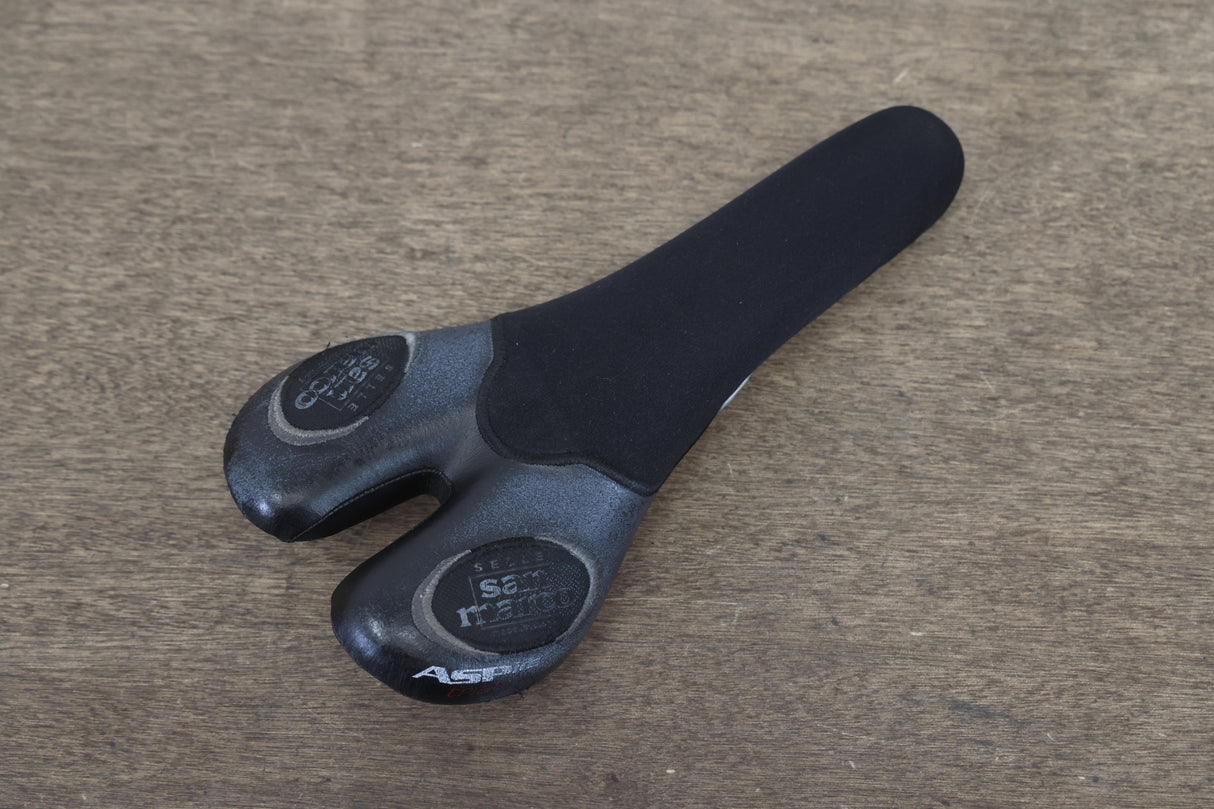 125mm Selle San Marco Aspide Triathlon Gel Titanium Rail Road Saddle